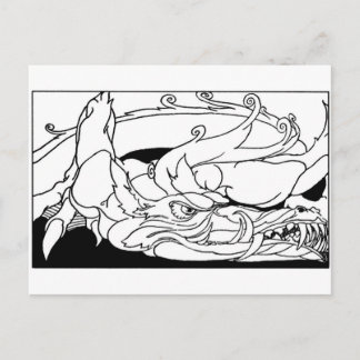 ドラゴン ポストカード