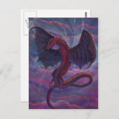 ドラゴン ポストカード (正面/裏面)