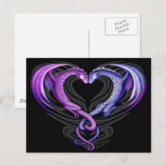 ドラゴン ポストカード (正面/裏面)