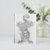 ドラゴン ポストカード (スタンド正面)