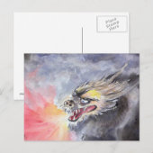 ドラゴン ポストカード (正面/裏面)