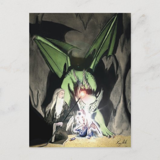 ドラゴン・マジック ポストカード (正面)