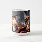 ドラゴン&ムーンファンタジーマグ コーヒーマグカップ (中央)