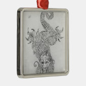 ドラゴン メタルオーナメント (右)