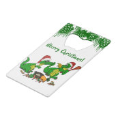 ドラゴン – メリークリスマス！ – 今日は調理師 クレジットカード栓抜き (裏面アングル)