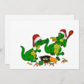 ドラゴン – メリークリスマス! – 今日は調理師 シーズンカード (正面/裏面)