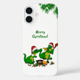 ドラゴン – メリークリスマス! – 今日は調理師 iPhone 16ケース