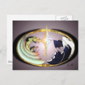 ドラゴン&メルリン ポストカード (正面/裏面)