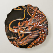 ドラゴン ラウンドクッション (裏面)