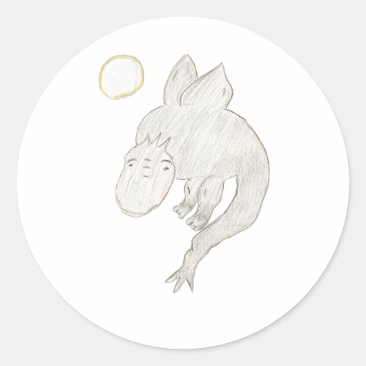ドラゴン ラウンドシール (正面)