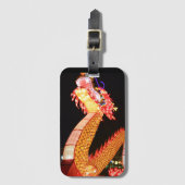 ドラゴン ラゲッジタグ (正面縦)