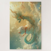 ドラゴン&ラッキーキャット ジグソーパズル (縦)