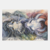 ドラゴン ラッピングペーパーシート (正面2)