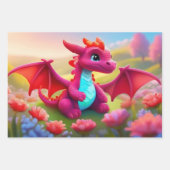 ドラゴン ラッピングペーパーシート (正面2)