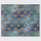 ドラゴン ラッピングペーパー (フラット)