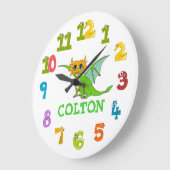 ドラゴン ラージ壁時計 (傾斜)