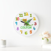 ドラゴン ラージ壁時計 (ホーム)