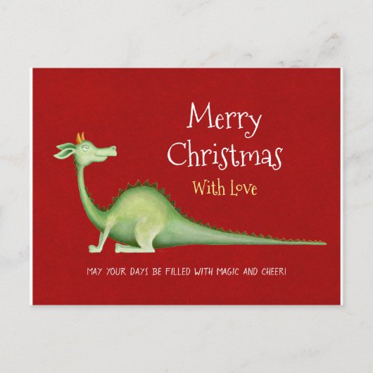 ドラゴン・ルッキング ポストカード (正面)