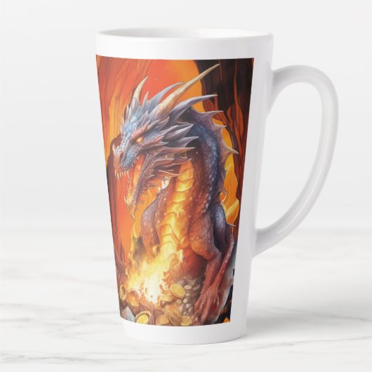ドラゴン・レア(対応するノートはこちら) カフェラテマグ (右)