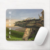 ドラゴン ワイバーン オーダーメイド マウスパッド (マウス)