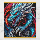 ドラゴン ワインラベル (シングルラベル)