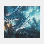 ドラゴン・ワールド  フリースブランケット (正面(横))
