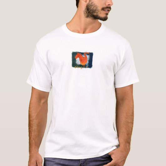 ドラゴン-中国のな印 Tシャツ (正面)