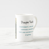 ドラゴン – 中国の〔占星術の〕十二宮図ボーン中国マグカップ ボーンチャイナマグカップ (正面右)