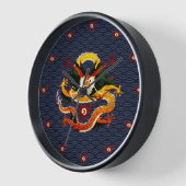 ドラゴン 壁時計 (傾斜)