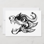 ドラゴン 招待状 (正面)