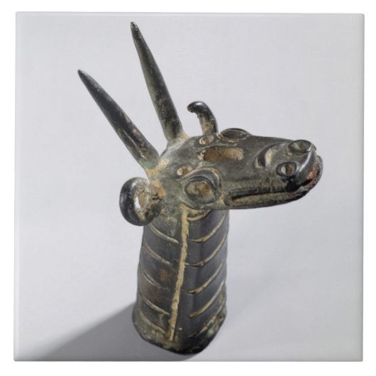 ドラゴン、神Mardukの遅いアッシリアのPeの記号 タイル (正面)