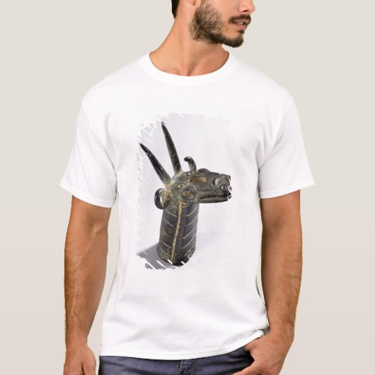ドラゴン、神Mardukの遅いアッシリアのPeの記号 Tシャツ (正面)