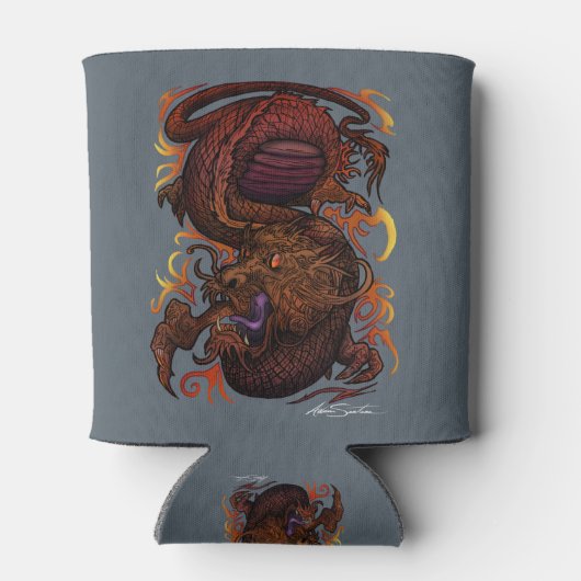 ドラゴン 缶クーラー (裏面)