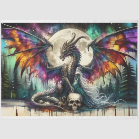 ドラゴン 薄葉紙 (正面)