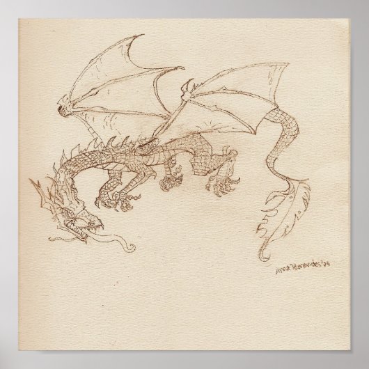 ドラゴン#1 ポスター (正面)