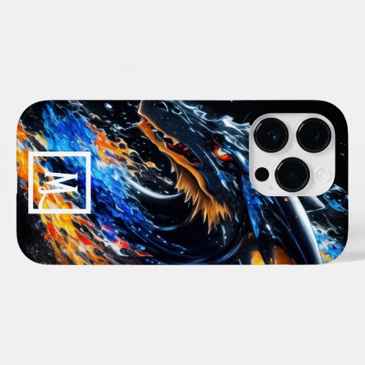 ドラゴン Case-Mate iPhoneケース (裏面 (横))