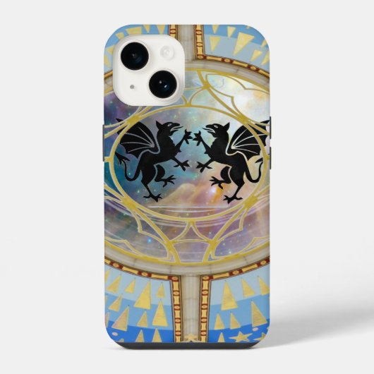 ドラゴン iPhoneケース (裏面)