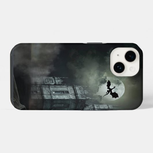 ドラゴン iPhoneケース (裏面横)