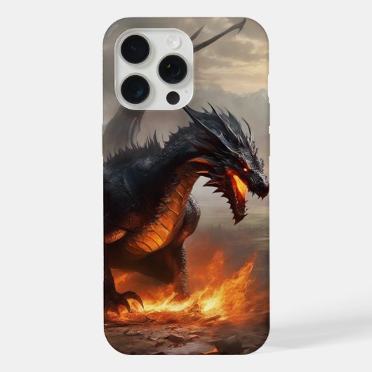 ドラゴン iPhoneケース (裏面)