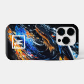 ドラゴン iPhoneケース (裏面横)