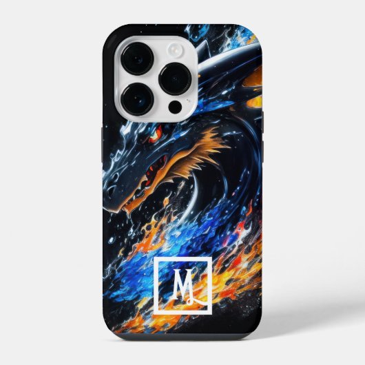 ドラゴン iPhoneケース (裏面)