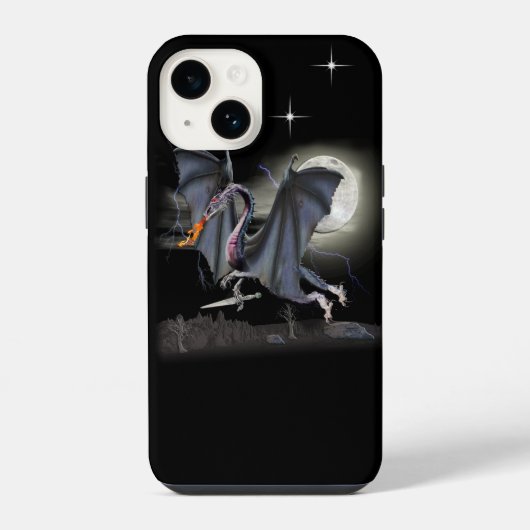 ドラゴン iPhoneケース (裏面)