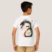 ドラゴン Tシャツ (裏面フル)