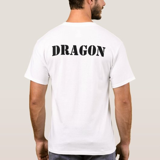 ドラゴン Tシャツ (裏面)