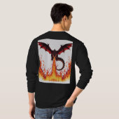 ドラゴン Tシャツ (裏面フル)