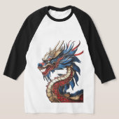 ドラゴン Tシャツ (レイダウン)