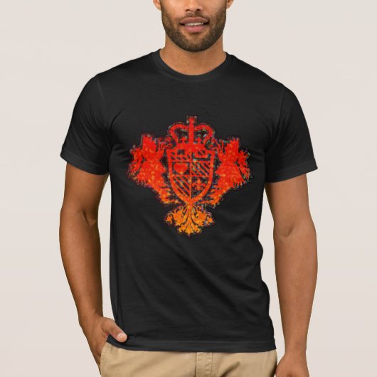 ドラゴン(_T) Tシャツ (正面)