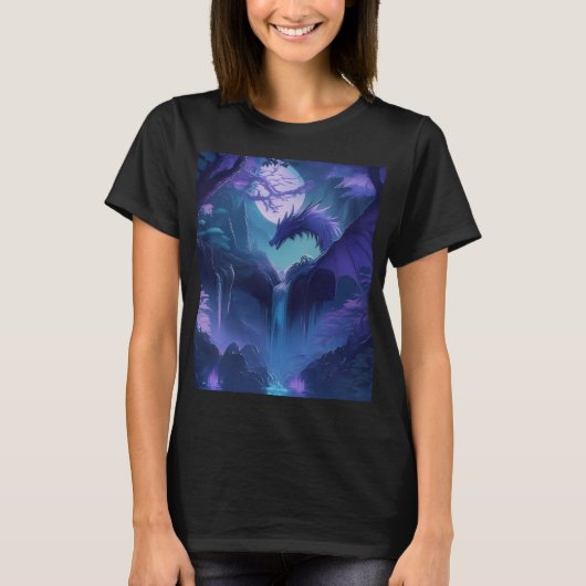 ドラゴンTシャツ 女性用 Tシャツ (正面)