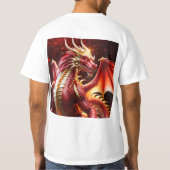 ドラゴンtシャツ tシャツ (裏面)