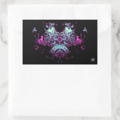 ドラゴンv4 長方形シール (バッグ)